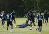Panamá: Cuenta regresiva para su estreno Mundial 2026 Jugadores de la selección de Panamá se entrenan este lunes en el complejo deportivo de Nottawasaga, en Ontario de cara al debut en el Mundial contra Ghana. EFE/ Bienvenido Velasco