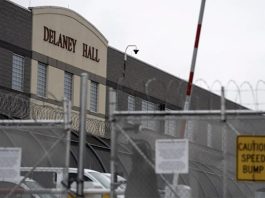 Newark,NJ- El centro de detención Delaney Hall en New Jersey.