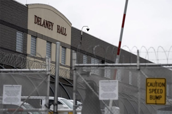 Newark,NJ- El centro de detención Delaney Hall en New Jersey.