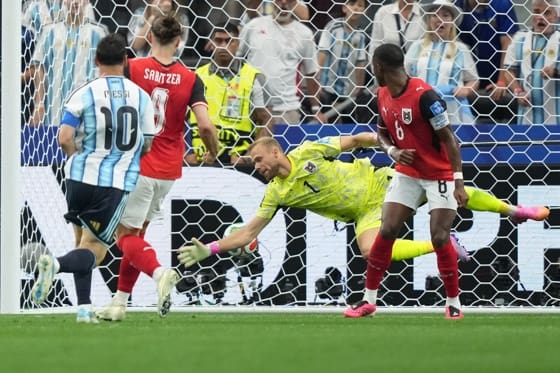 Messi marca y ya es el máximo goleador en solitario de la historia de los Mundiales Lionel Messimarca en el partido del Mundial 2026 entre Argentina y Austria, este lunes en Arlington, Texas. . EFE/EPA/JEFFREY MCWHORTER