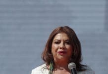 Ciudad de México desplegará 40.000 servidores públicos para partido México-Inglaterra La jefa de Gobierno de la Ciudad de México, Clara Brugada habla en una conferencia de prensa. Fotografía de archivo. EFE/ Isaac Esquivel