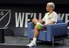 Antoine Griezmann refuerza a la MLS El futbolista francés Antoine Griezmann habla durante un panel organizado por la Major League Soccer (MLS) este jueves, en Nueva York (Estados Unidos). EFE/ Jan Téllez Asensio