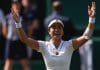 Alexandra de Filipinas Campeona de Tenis. La filipina Alexandra Eala celebra la victoria ante la polaca Iga Swiatek en tercera ronda de Wimbledon en, Londres, Reino Unido. EFE/EPA/NEIL HALL