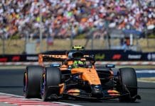 Mundial de Fórmula Uno MOGYOROD (Hungría), 25/07/2026.- El inglés Lando Norris (McLaren), último campeón del mundo y ganador en esta pista el año pasado, que saldrá primero este domingo en el Gran Premio de Hungría, el undécimo del Mundial de Fórmula Uno, en el Hungaroring, el circuito de las afueras de Budapest. EFE/EPA/TamasVasvari