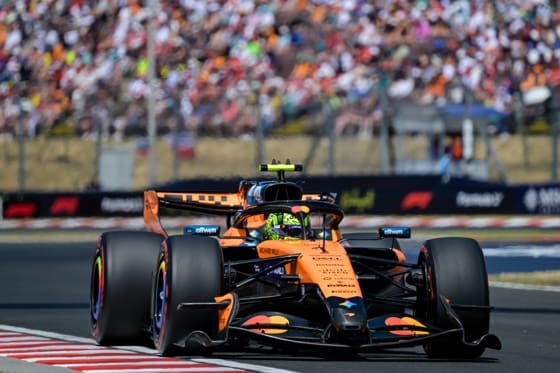 Norris saldrá desde la 'pole' en el Gran Premio de Hungría MOGYOROD (Hungría), 25/07/2026.- El inglés Lando Norris (McLaren), último campeón del mundo y ganador en esta pista el año pasado, que saldrá primero este domingo en el Gran Premio de Hungría, el undécimo del Mundial de Fórmula Uno, en el Hungaroring, el circuito de las afueras de Budapest. EFE/EPA/TamasVasvari