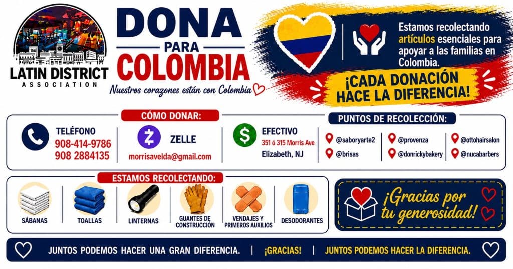 Donaciones para Damnificados del Terremoto de Colombia