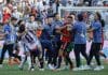 Fifa Sanciona a Mundialistas. Fotografía del pasado 19 de julio, en la que puede verse a Gavi (i) forcejeando con Leandro Paredes, tras la final del Mundial de la FIFA 2026 entre España y Argentina en el estadio MetLife en East Rutherford (NJ, EE.UU.). EFE/ Lavandeira Jr