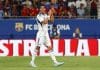 Los Ángeles Galaxy fichan a Sergi Roberto. El centrocampista español Sergi Roberto ha cambiado al Como 1907 de la Serie A de la Liga italiana por Los Ángeles Galaxy, anunció este sábado el club de la MLS. Archivo: EFE/Quique García