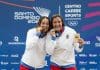 Puerto Rico gana el oro en voleibol de playa femenino Allanis Navas y María González, de Puerto Rico, celebran al ganar medalla de oro en voley playa este viernes en los XXV Juegos Centroamericanos y del Caribe Santo Domingo 2026. EFE/ Orlando Barría