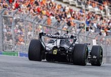 Antonelli marca el mejor tiempo en el entrenamiento de Zandvoort El piloto italiano Andrea Kimi Antonelli (Mercedes), este viernes, durante la sesión de entrenamientos para el Gran Premio de Países Bajos de Fórmula Uno. EFE/ Sander Koning