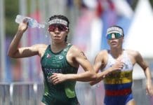 Ana María Torres gana oro en Centroamericanos Ana María Torres (i), de México, compite en la final femenina de triatlón individual en los XXV Juegos Centroamericanos y del Caribe Santo Domingo 2026, en Santo Domingo (República Dominicana). EFE/ Rodrigo Sura