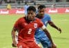 Panamá rescata un empate César Blackman, de Panamá (adelante), disputa un balón con Muhammed Aashiqui Kuruniyan, de India, durante un partido amistoso internacional entre India y Panamá en Bangalore (India). EFE/JAGADEESH NV