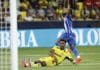 Aubameyang lanza al Deportivo El jugador del Deportivo de A Coruña Pierre-Emerick Aubameyang remata para marcar gol durante el partido de la jornada 4 de LaLiga entre el Villarreal y el Deportivo de A Coruña, este sábado en Vila-real (Castellón). EFE/ Kai Forsterling
