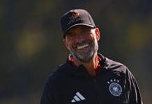 La ‘era Klopp’ en Alemania El seleccionador de fútbol de Alemania, Juergen Klopp, durante el entrenamiento de este miércoles en Herzogenaurach, previo al partido de Liga de Naciones contra Países Bajos. EFE/ ANNA SZILAGYI