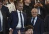 Ceferin optará a un cuarto mandato como presidente de la UEFA El presidente de la UEFA, Aleksander Ceferin, en el palco del estadio Bernabéu en una foto de archivo. EFE/Kiko Huesca.