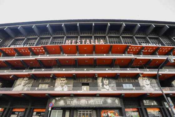 Foto de archivo del estadio de Mestalla. EFE/Juan Carlos Cárdenas